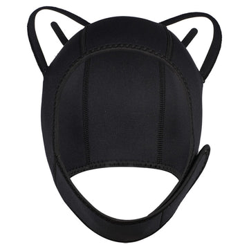 3mm Cartoon Cat Wetsuit Hood Kitty Scuba Diving Hood Surfing | HYDRONE